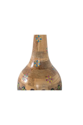 Table d’appoint en manguier massif - 51 x 64 x 42 cm