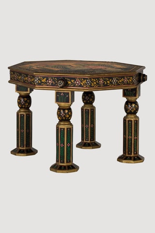 Table d’appoint en manguier - 62 x 45 x 62 cm