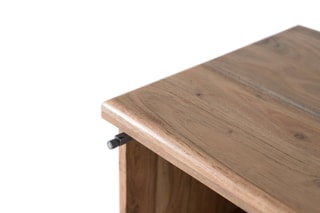 Table de chevet 1 tiroir en acacia - 50 x 40 x 52 cm