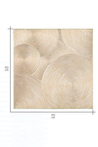 Panneau décoratif - Doré