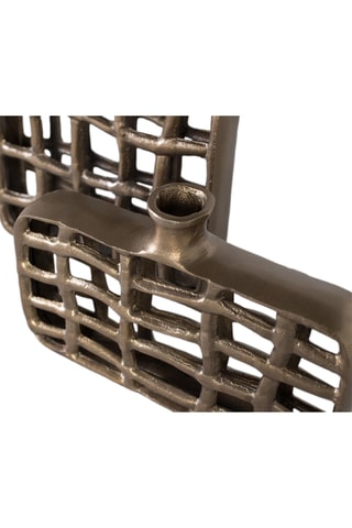 2 vases - 23 et 35 cm - Doré