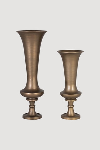 2 vases - 62 et 80 cm - Bronze