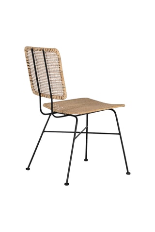 2 chaises en rotin - 45 x 84 x 55 cm