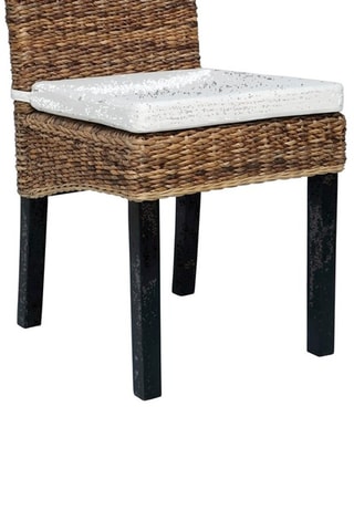 2 chaises en rotin - 66 x 88 x 63 cm