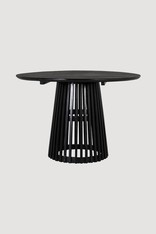 Table à manger en bois de mindi - 120 x 82 x 120 cm