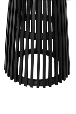 Table à manger en bois de mindi - 120 x 82 x 120 cm