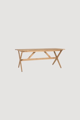 Table à manger en bois de mindi - 180 x 75 x 80 cm