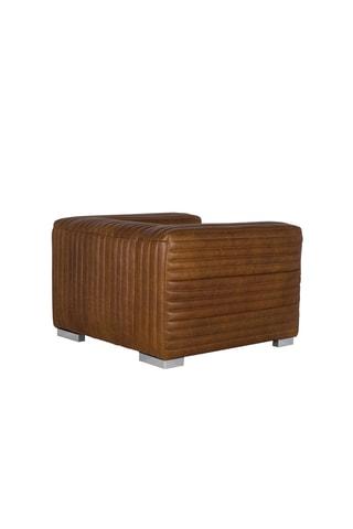 Fauteuil - Marron - En cuir