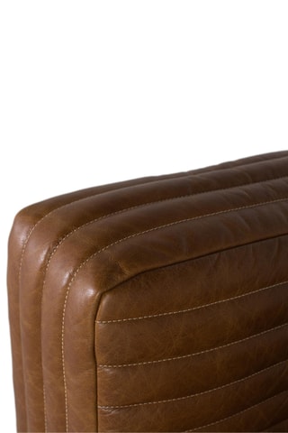 Fauteuil - Marron - En cuir