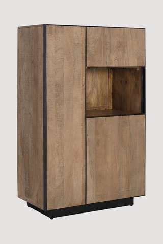 Buffet 3 portes en manguier - 90 x 141 x 47 cm