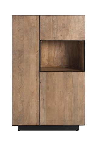 Buffet 3 portes en manguier - 90 x 141 x 47 cm