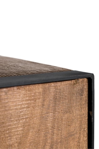 Buffet 4 portes en manguier - 200 x 81 x 44 cm