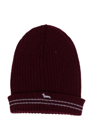 Bonnet en laine - Bordeaux