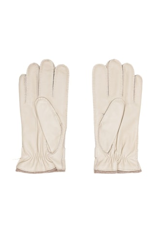 Gants en cuir nappa - Beige