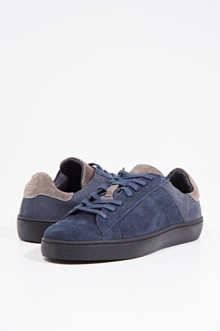 Sneakers en nubuck - Bleu marine - Harmont & Blaine Jeans