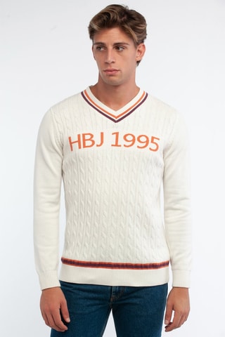 Pull - Blanc - Harmont & Blaine Jeans