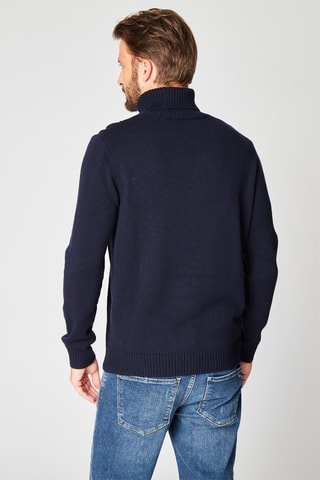 Pull en laine Bleu marine