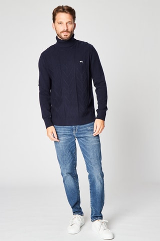 Pull en laine Bleu marine