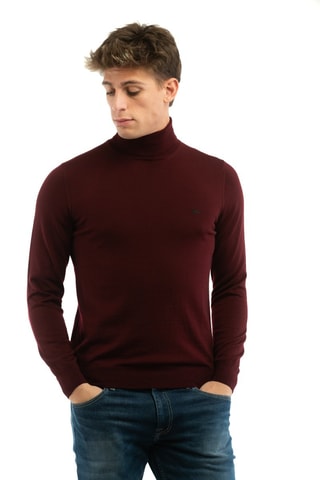 Pull en laine - Bordeaux