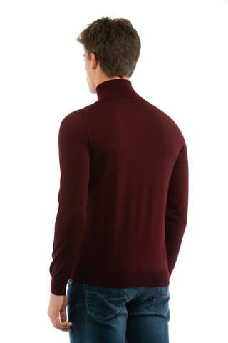 Pull en laine - Bordeaux