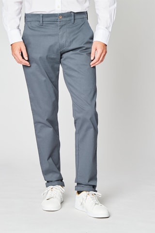 Pantalon droit Gris 