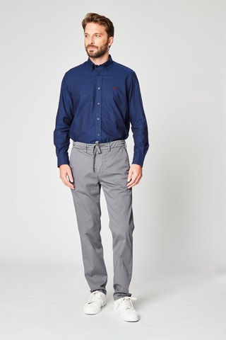 Pantalon droit Gris - Harmont & Blaine