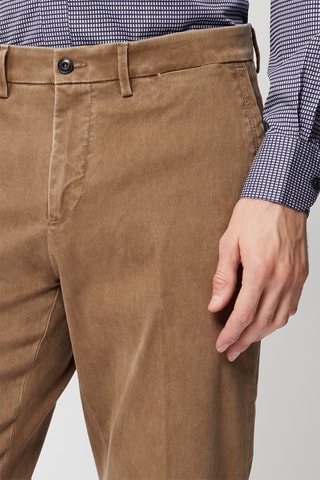 Chino slim en velours - Marron - Harmont & Blaine