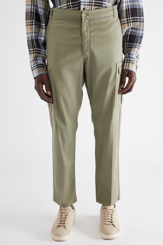 Pantalon cargo - Vert - Harmont & Blaine