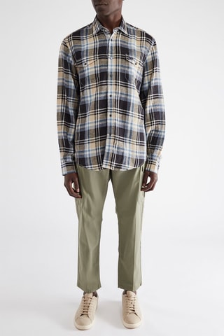 Pantalon cargo - Vert - Harmont & Blaine