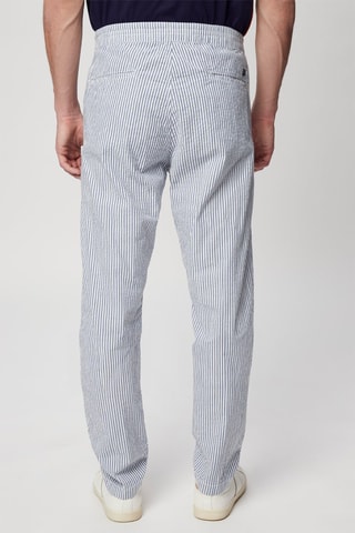 Pantalon droit - Blanc et bleu - Harmont & Blaine Jeans