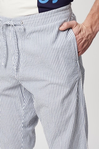 Pantalon droit - Blanc et bleu - Harmont & Blaine Jeans