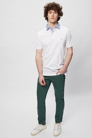 Pantalon droit - Vert foncé - Harmont & Blaine