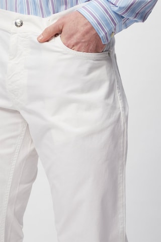 Jean droit - Blanc - Harmont & Blaine