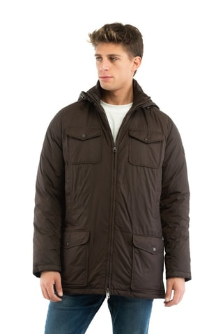 Parka à capuche - Marron