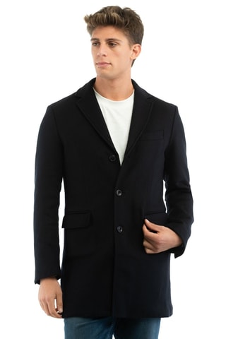 Veste en laine - Bleu marine