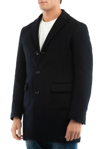 Veste en laine - Bleu marine