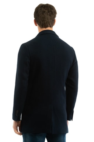 Veste en laine - Bleu marine