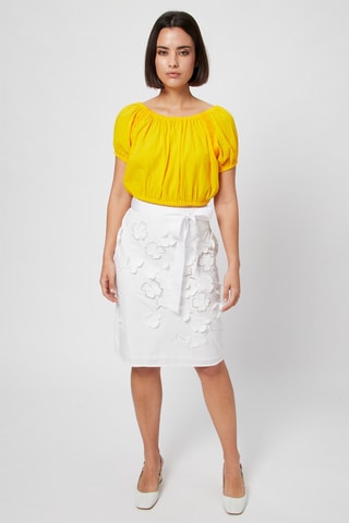 Crop top - Jaune - Harmont & Blaine