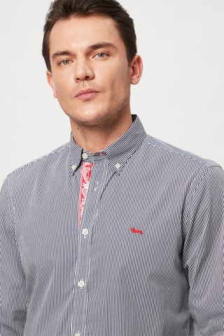 Chemise - Bleu marine et blanc - Harmont & Blaine