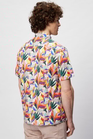 Chemise - Orange et vert foncé - Harmont & Blaine