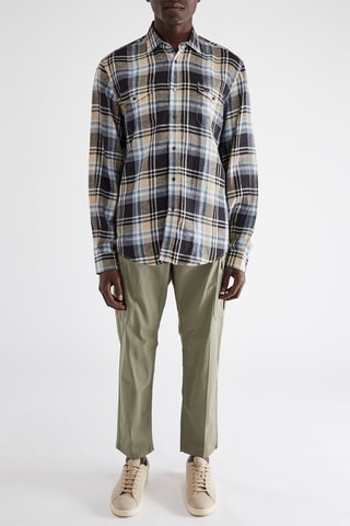 Chemise en lin - Bleu marine - Harmont & Blaine