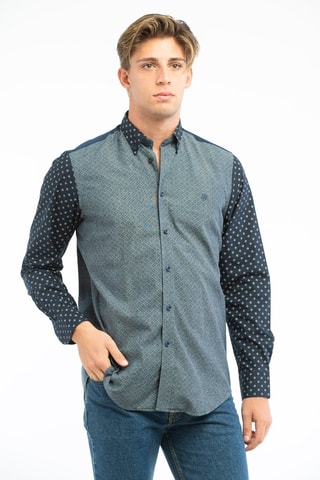 Chemise - Bleu - Harmont & Blaine Jeans