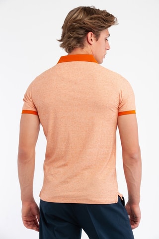 Polo - Orange chiné - Harmont & Blaine Jeans