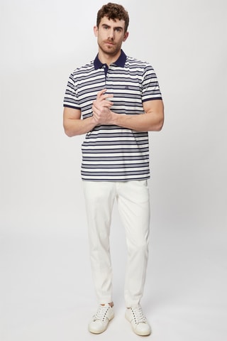 Polo - Blanc - Harmont & Blaine Jeans