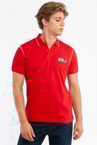 Polo - Rouge  - Harmont & Blaine Jeans