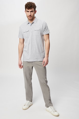 Polo - Gris chiné - Harmont & Blaine Jeans