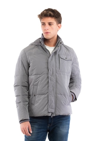 Doudoune à capuche - Gris foncé