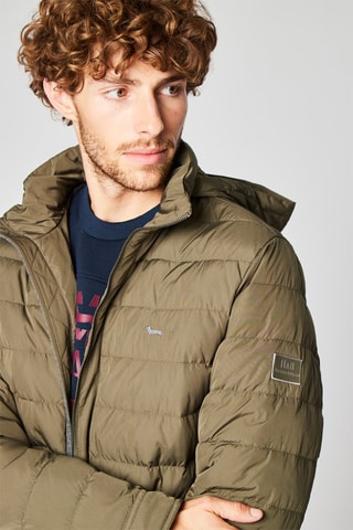 Doudoune à capuche - Vert olive  - Harmont & Blaine