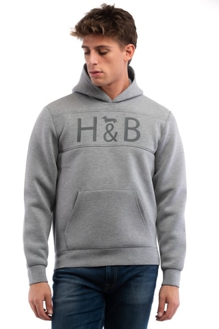 Sweater met Capuchon - Grijs