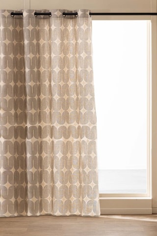 Tenda Ondine - Nero e crema - 140 x 240 cm